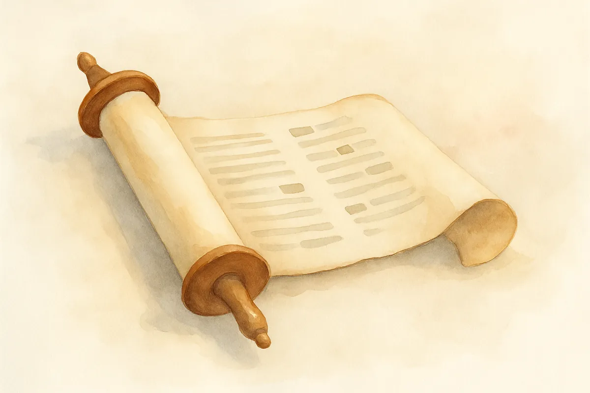 A Torah scroll with missing letters. What are the halachic implications of this?