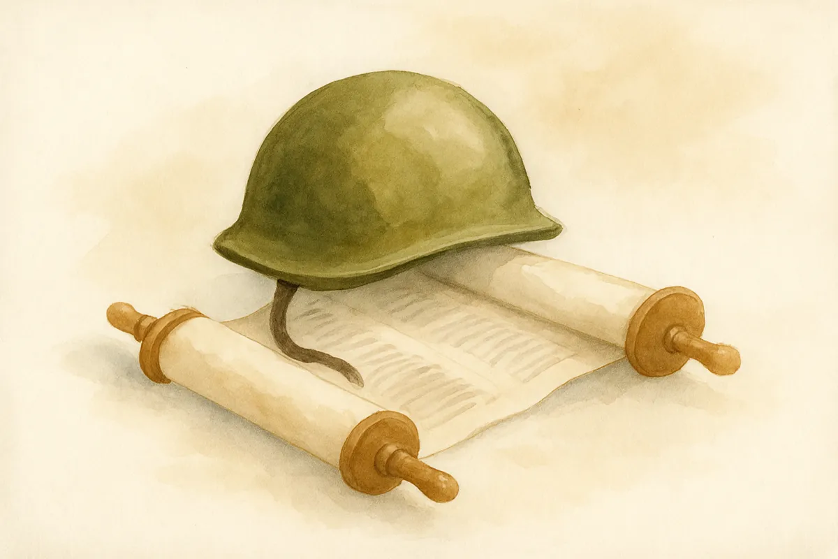 Since the time of Moshe, observant Jews have served in the military. On what basis do the chareidim today want to be exempted from service?