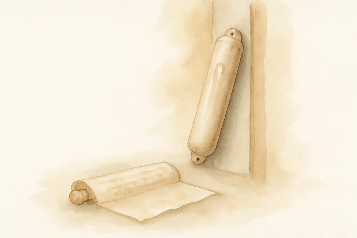 What is a Mezuzah and what is the prayer for hanging it?