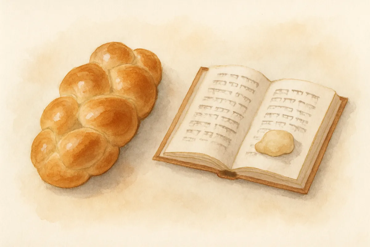 What is hafrashat challah prayer?