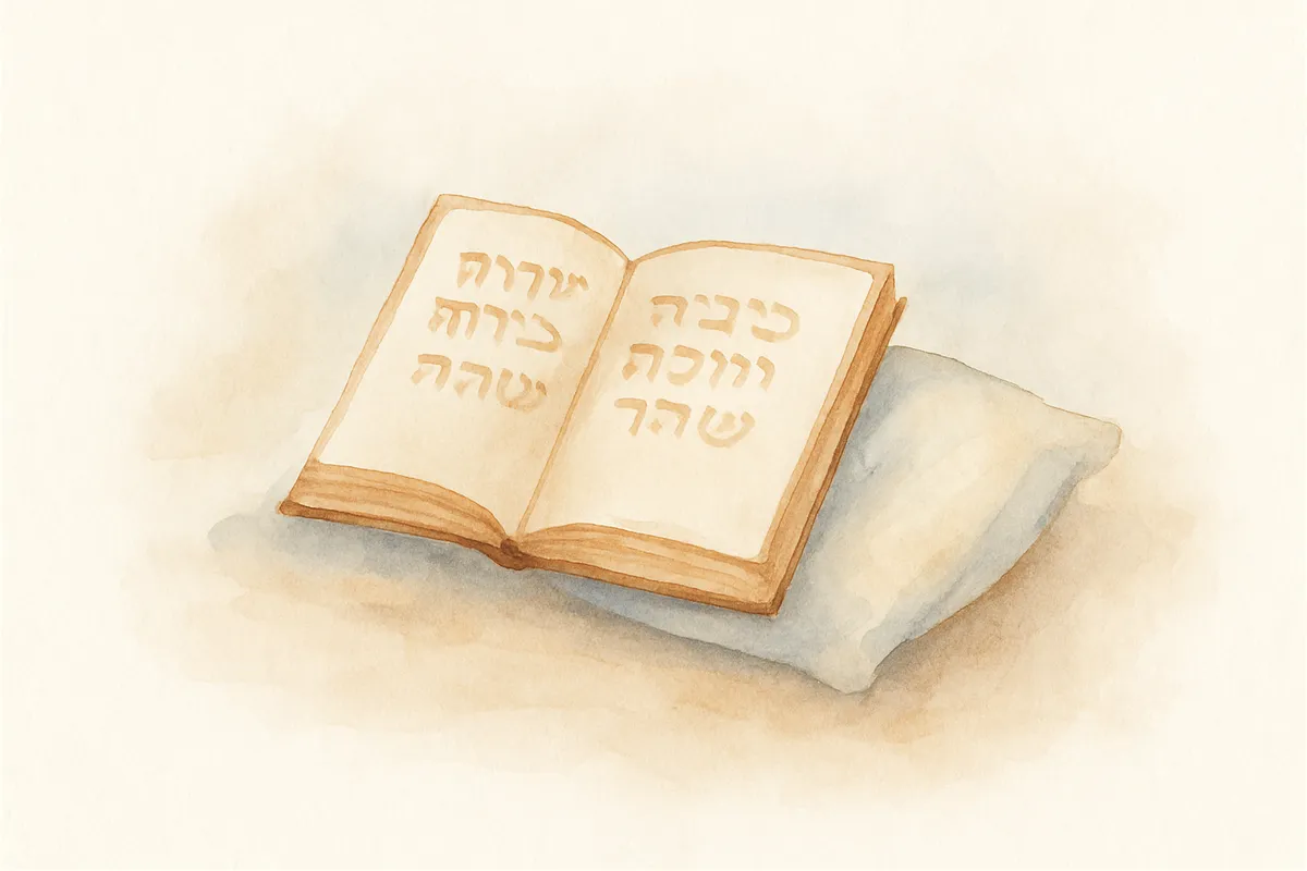 What is jewish prayer before bed in hebrew?