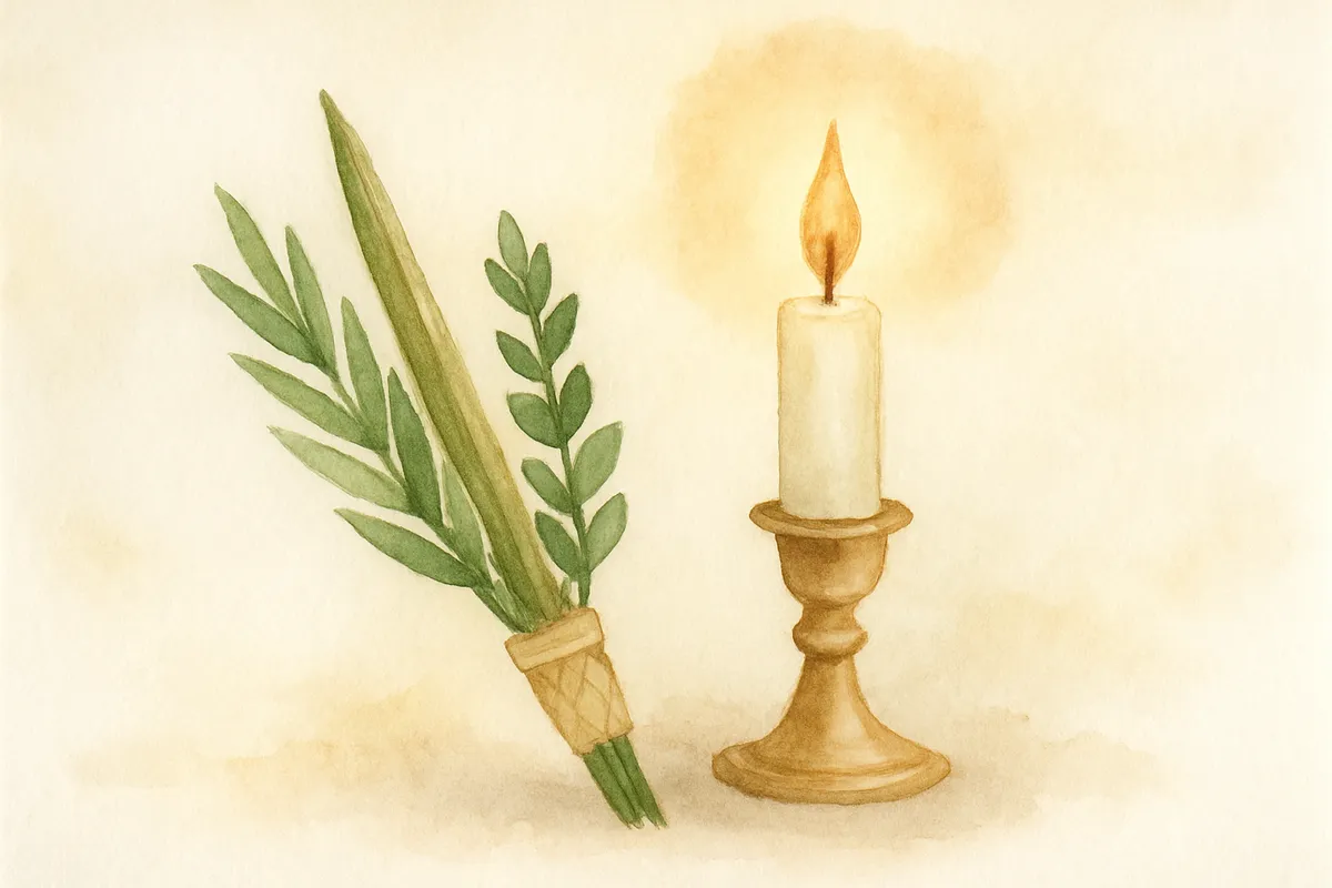 What is prayer for sukkot candle lighting?