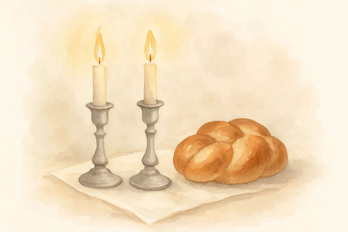What is shabbat candle blessing chabad?