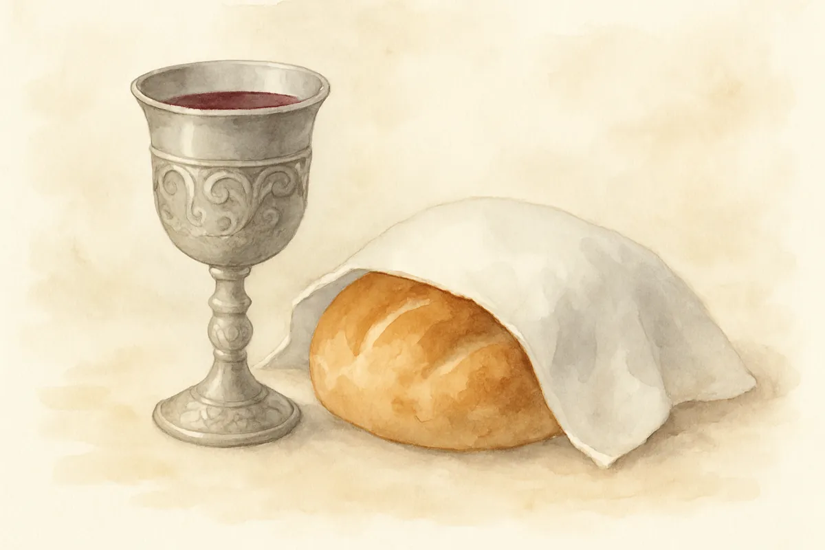 What is the Kiddush (blessing over wine)?